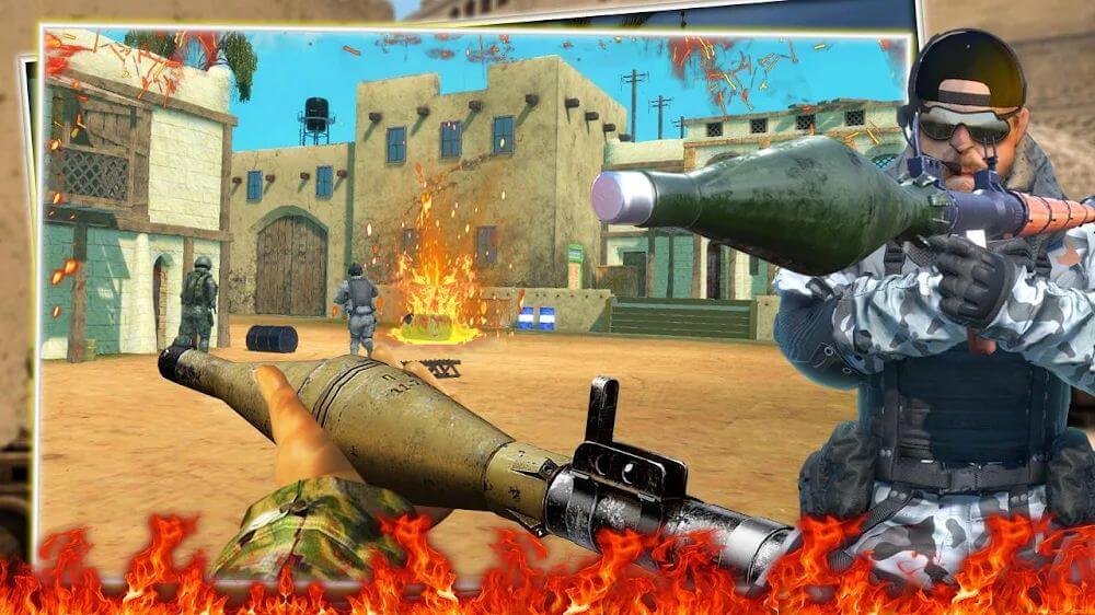 FPS Commando Shooting War Game Ver. 1.36 MOD Menu APK