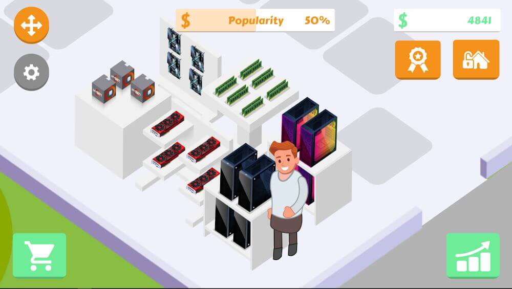 Gaming Shop Tycoon – Idle Shopkeeper Tycoon Game