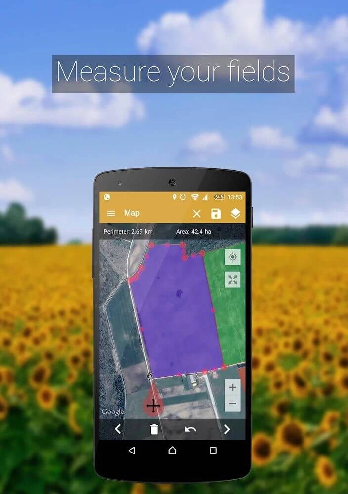 GPS Fields Area Measure PRO
