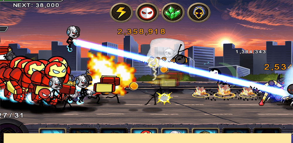 Super Stick Fight All-Star Hero v1.7 Apk Mod [Dinheiro Infinto]