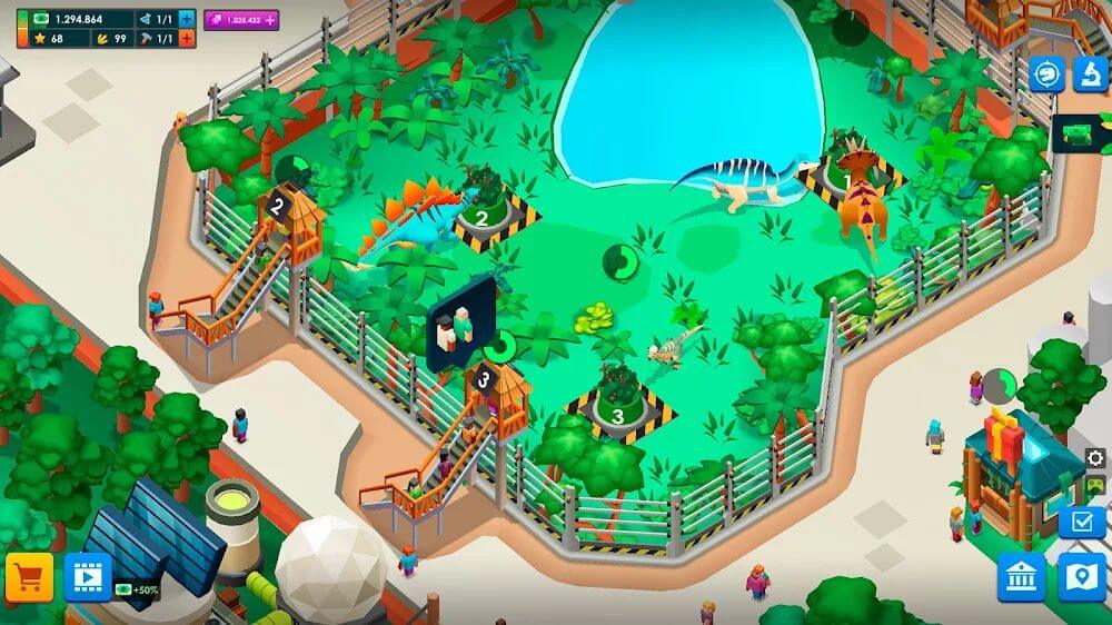 Dinosaur Park—Jurassic Tycoon Ver. 2.0.3 MOD APK  Unlimited Money -   - Android & iOS MODs, Mobile Games & Apps