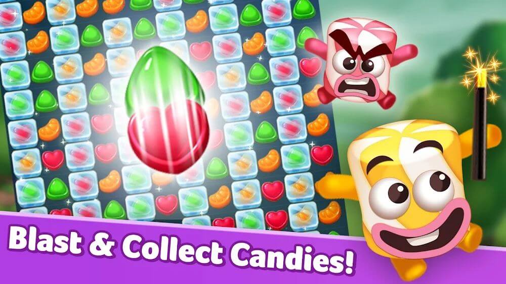 Hack Lollipop & Marshmallow Match3 v24.0118.01 MOD APK (Auto Win) game 2024 Lollipop-marshmallow-match3-3