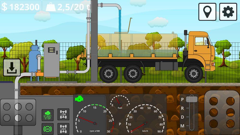 Mini Trucker – 2D offroad truck simulator