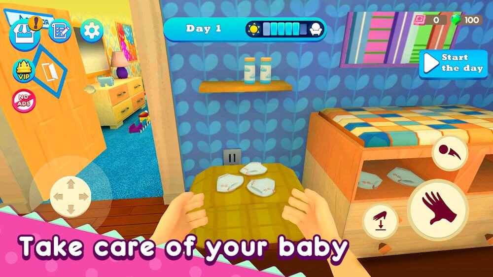Mother Simulator: Virtual Baby