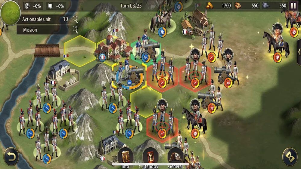 Napoleon Empire War: Army Tactical Strategy Games