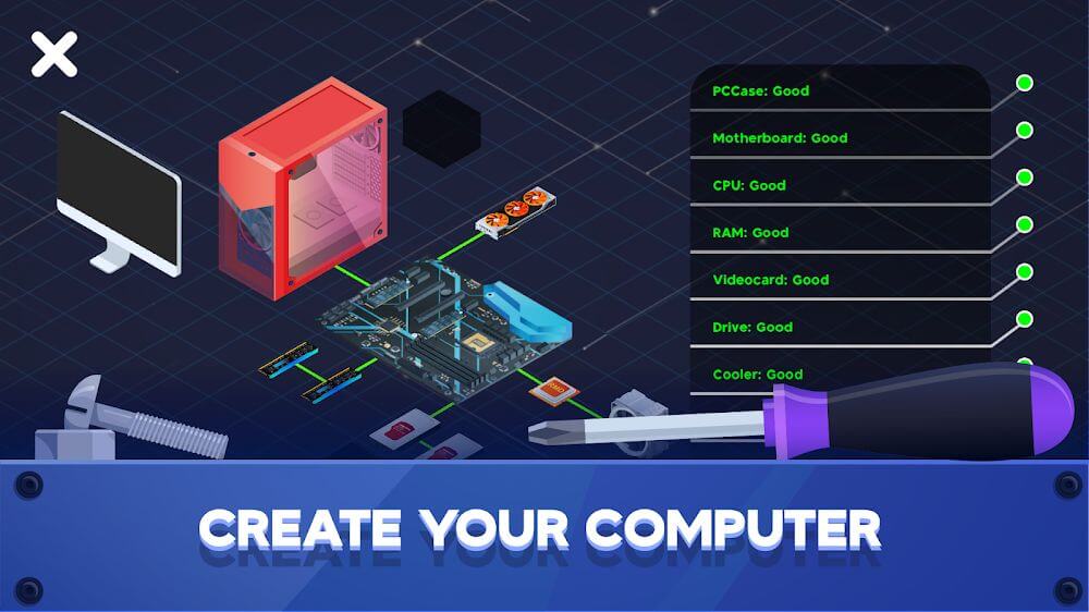 PC Creator PRO v2.3.2 Apk Mod [Dinheiro Infinito]