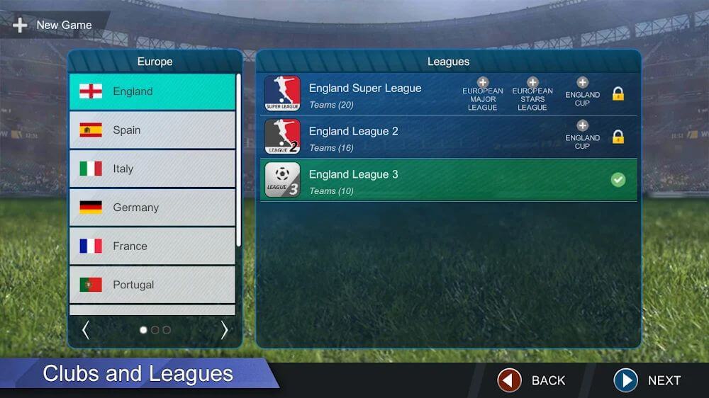 Pro League Soccer