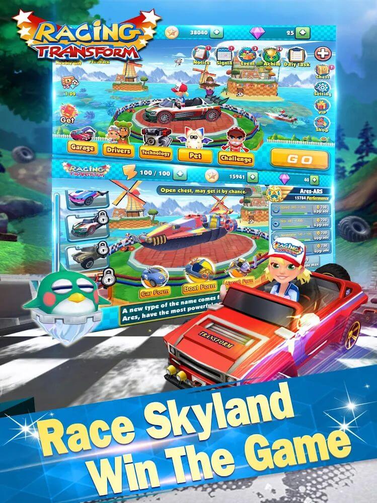 Racing Transform – Sky Race
