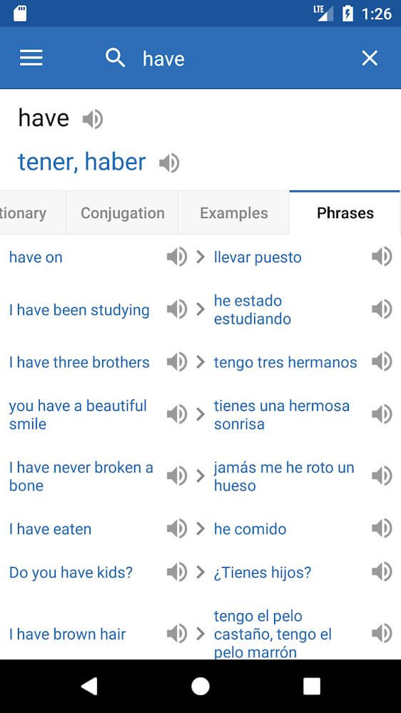 SpanishDict Translator