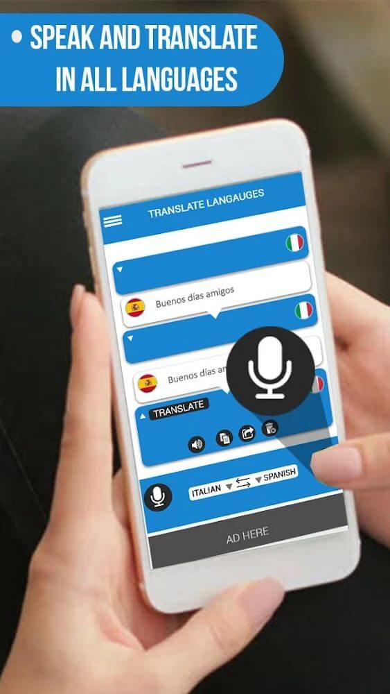 Speak and Translate – Voice Typing with Translator