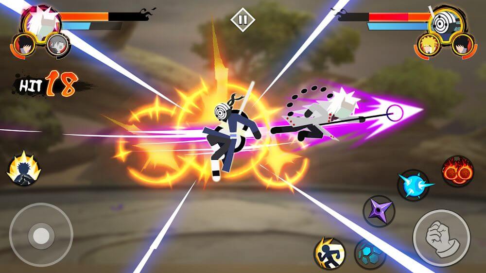 Stickman Ninja – 3v3 Battle Arena