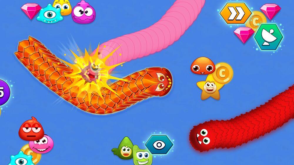 Worm Hunt v3.5.5 MOD APK (Unlimited Money, Unlocked Skins) Download