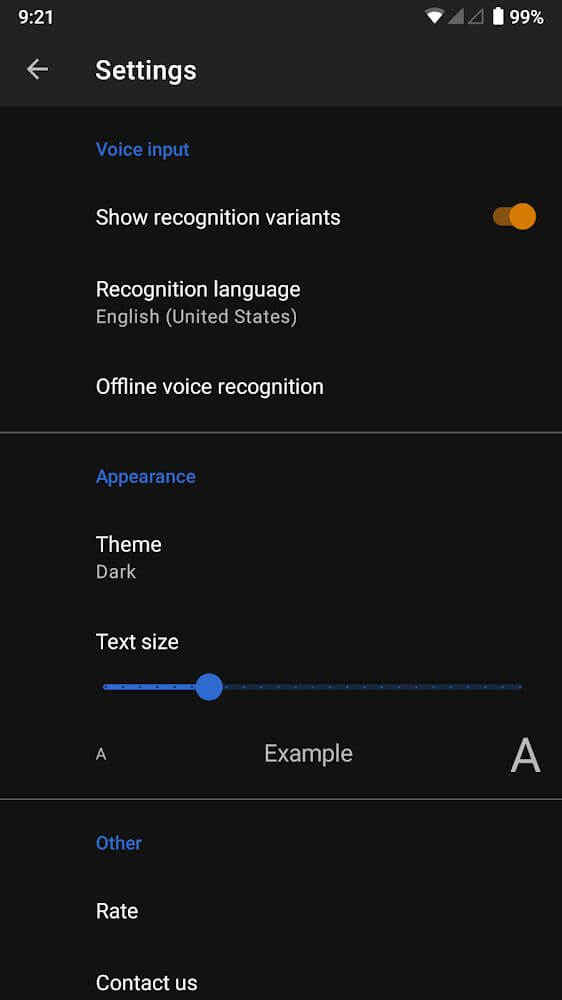 Write by voice – Voice typing, speech to text