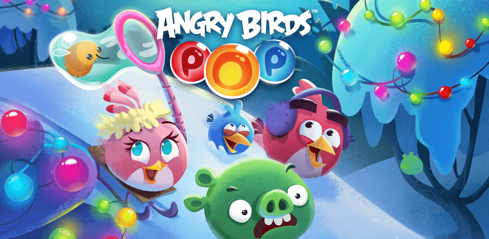 angry birds pop bubble shooter