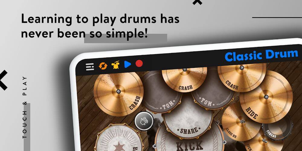 Classic Drum: electronic drums