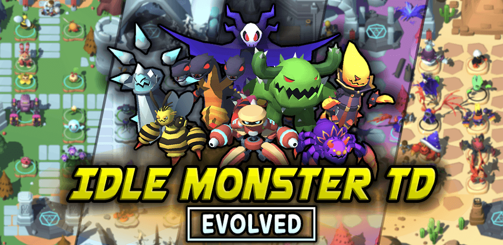 Idle Monster TD Evolved