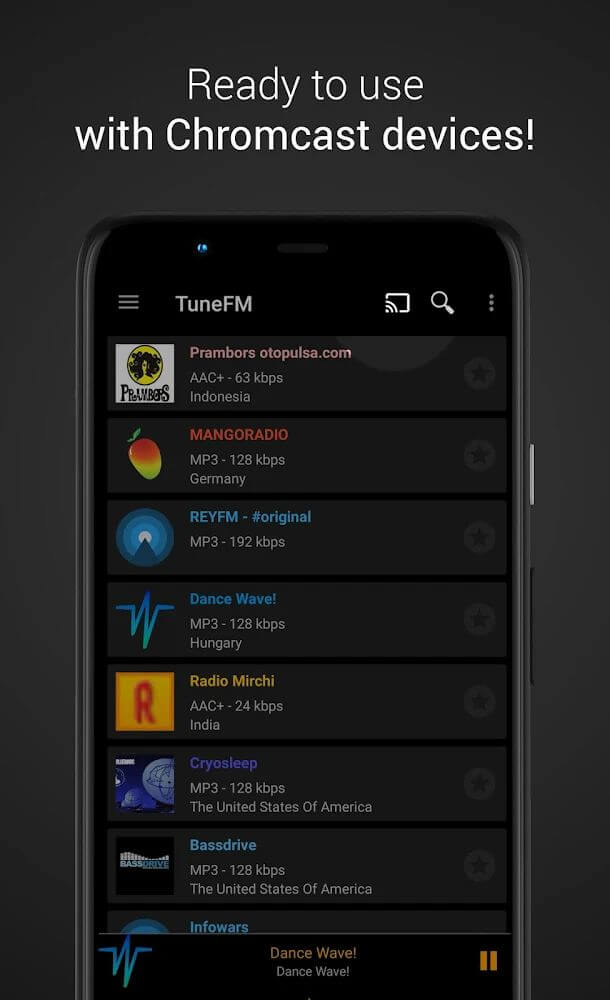 Internet Radio Player – TuneFm