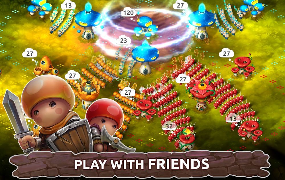 Mushroom Wars 2: RTS Strategy. Mushroom War Game