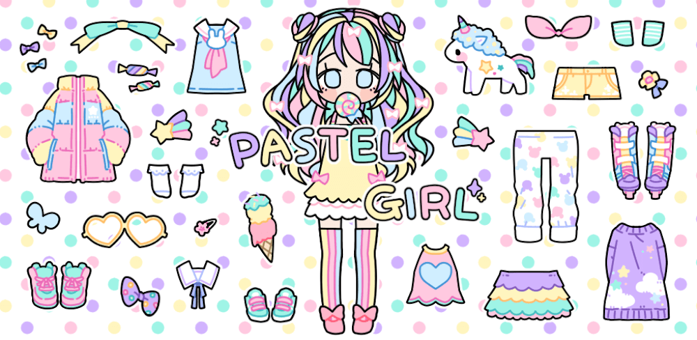 Pastel Girl: Dress Up Game