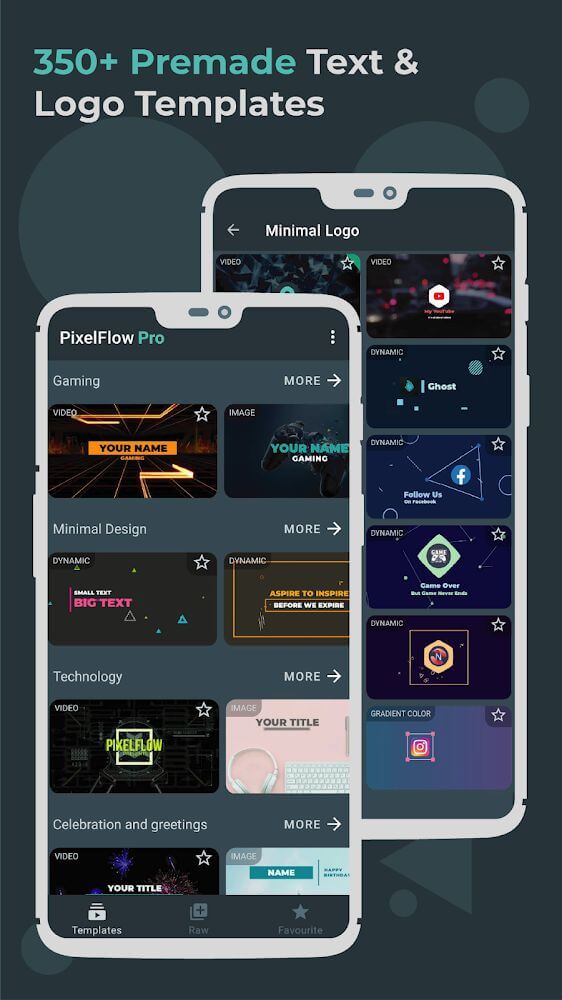 PixelFlow – Intro maker,Outro,Logo,Text Animation