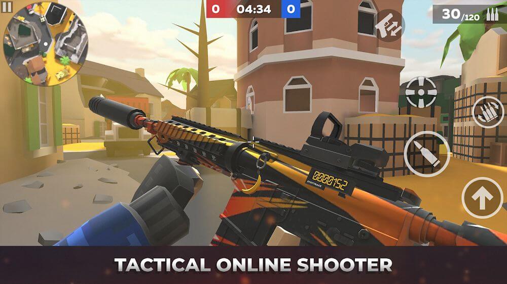 Gun War Mod Apk Unlimited Gold And Diamond No Root 