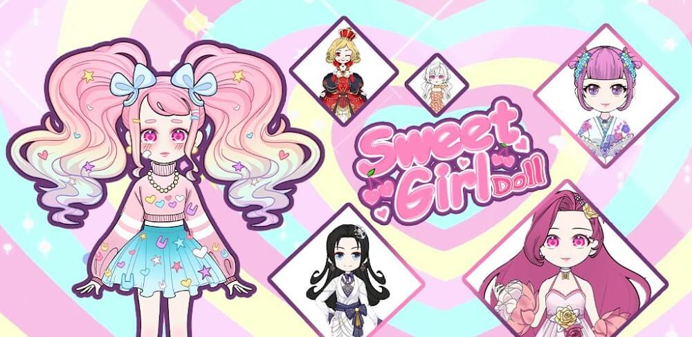 Sweet Girl: Doll Dress Up Game