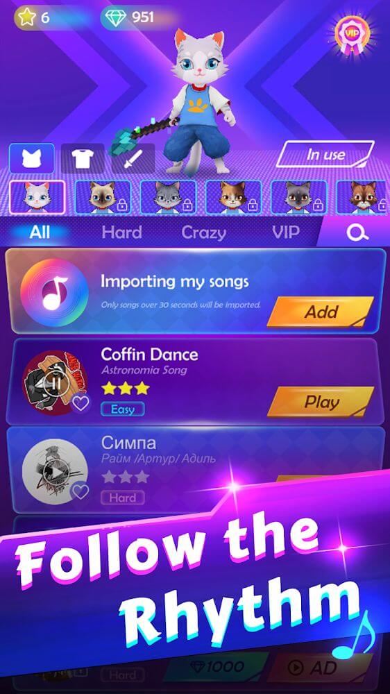 Magic Hop EDM Dancing 2.3.9 MOD APK Unlimited Gems VIP Unlocked - APK Home