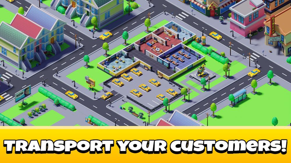 Idle Taxi Tycoon