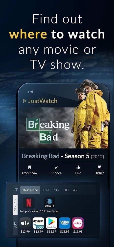 JustWatch – Streaming Guide