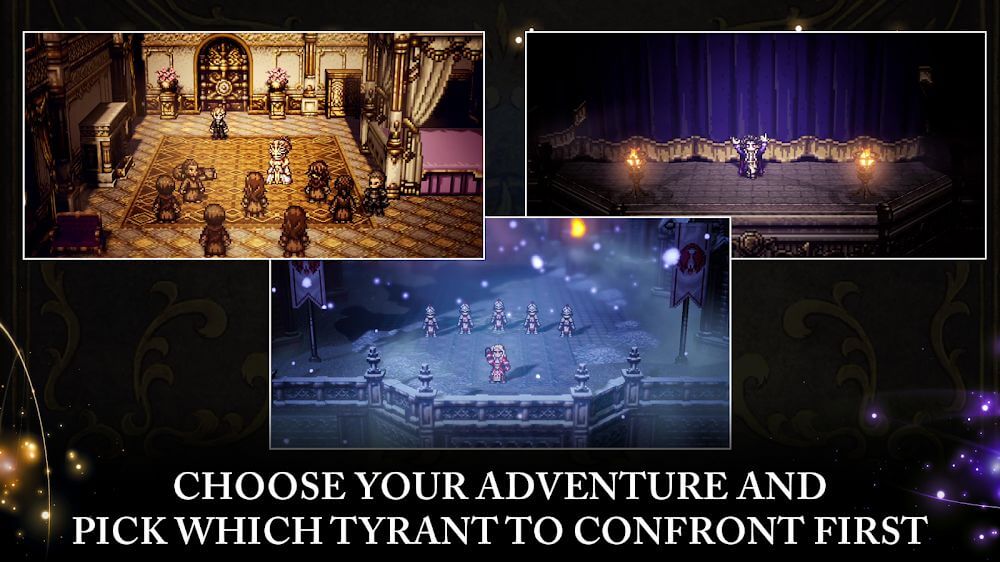 Octopath Traveler APK (Diverse Characters/Situations) for Android