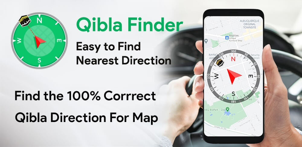 Qibla Compass: Qibla Direction
