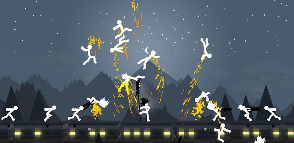 🔥 Download Stickman Fight Battle Shadow Warriors 1.0.21 [unlocked] APK MOD.  Addictive arcade fighting game with multiplayer 