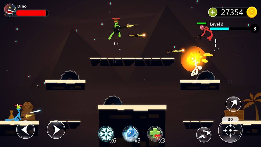 Stickman Fighter : Mega Brawl (stick fight game) MOD APK