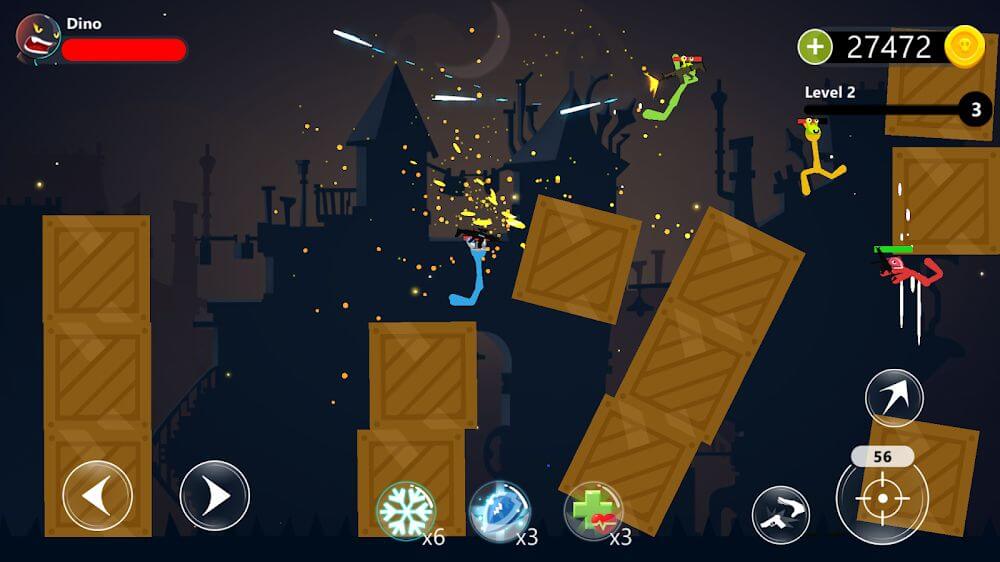 Stickman Fight Infinity Ver. 5.3 MOD APK, UNLIMITED UPGRADE, UNLIMITED  WEAPON