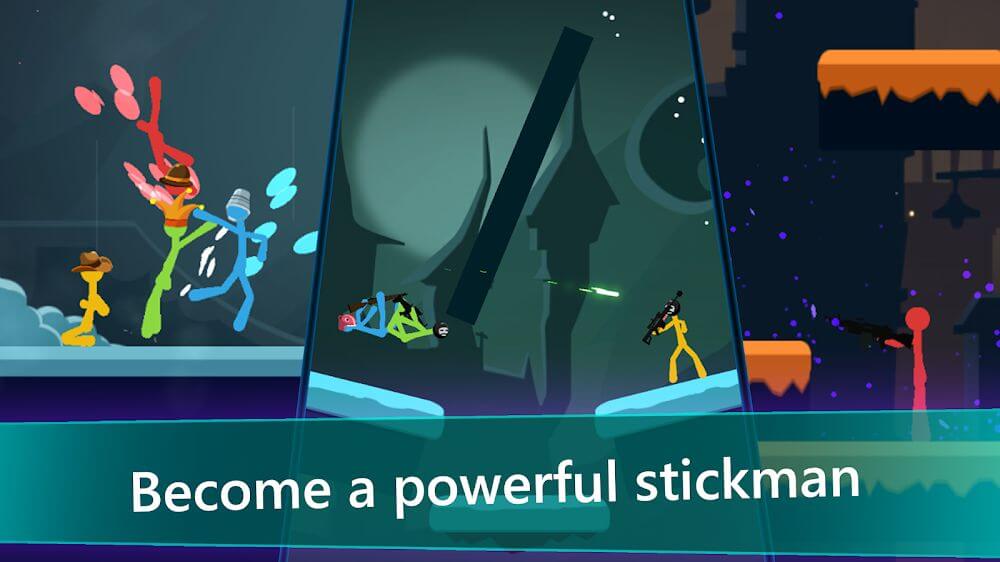 Stickman Fighter : Mega Brawl (stick fight game) MOD APK