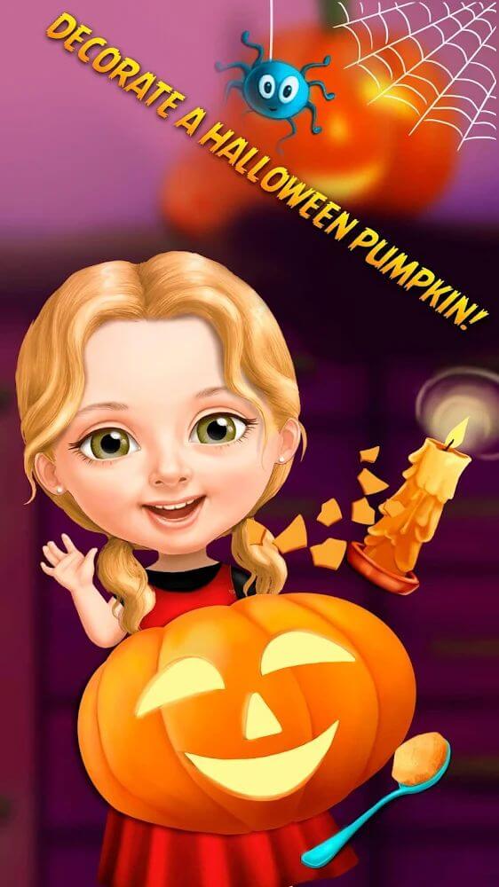 Sweet Baby Girl Halloween Fun