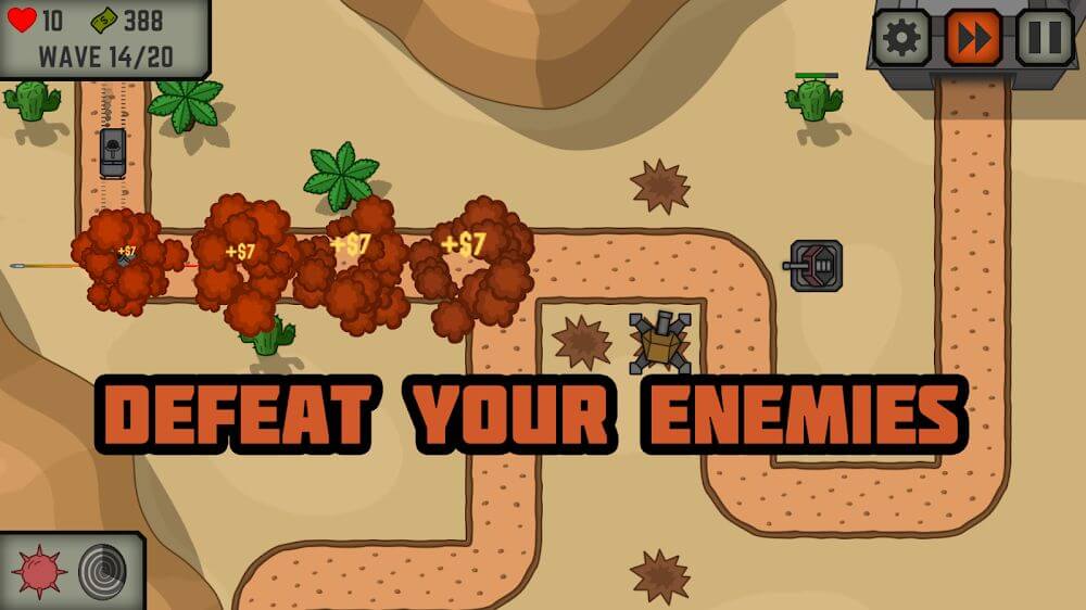 Tactical War: Tower Defense Game