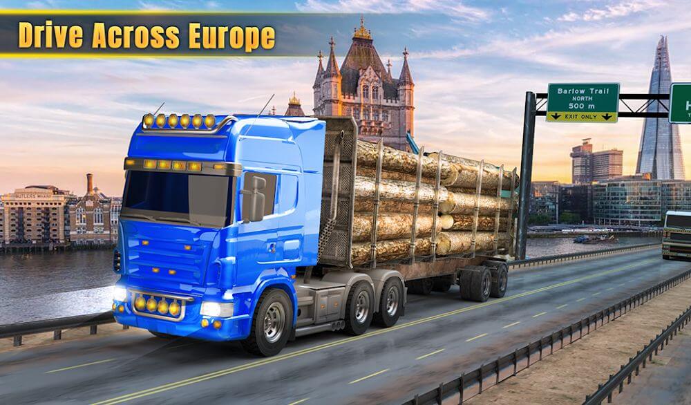 Mô phỏng xe tải 2022: Châu Âu