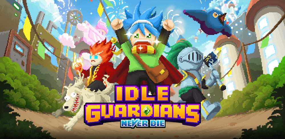 Idle Guardians: Never Die V2.3.25 Mod Apk (God Mode, Attack Multiplier)  Download