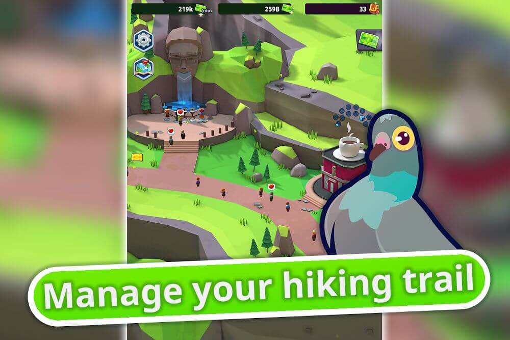 Idle Hiking Manager