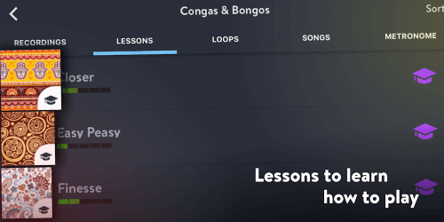 Congas & Bongos: percussion