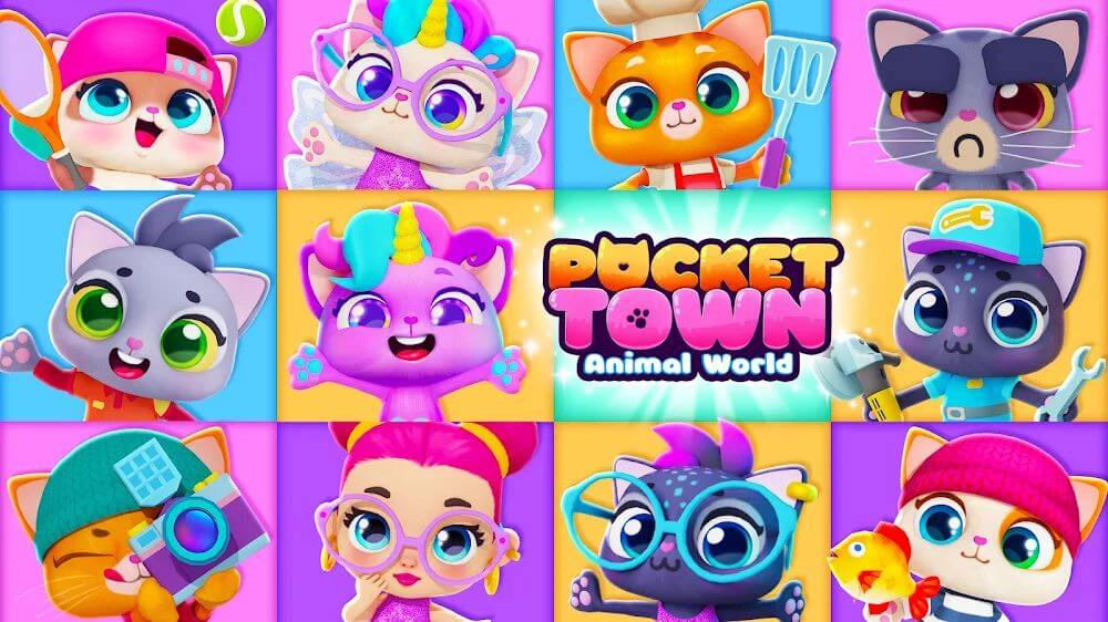 Pocket Town – Animal World
