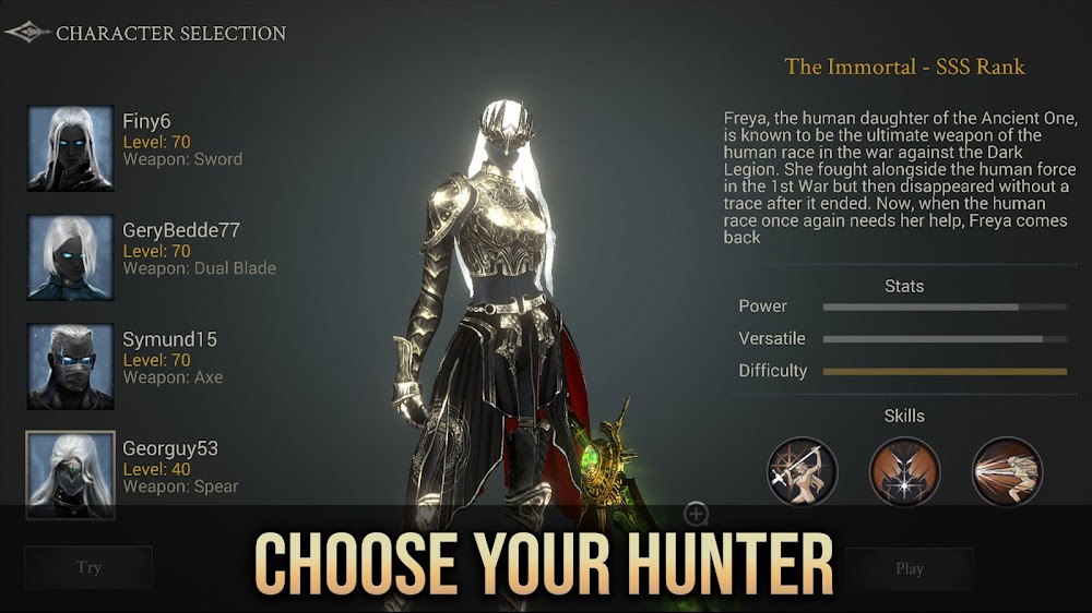 Hack Demon Hunter: Shadow World v60.95.21.0 MOD APK (God Mode, High Damage) mới nhất 2024 Demon-hunter-shadow-world-4