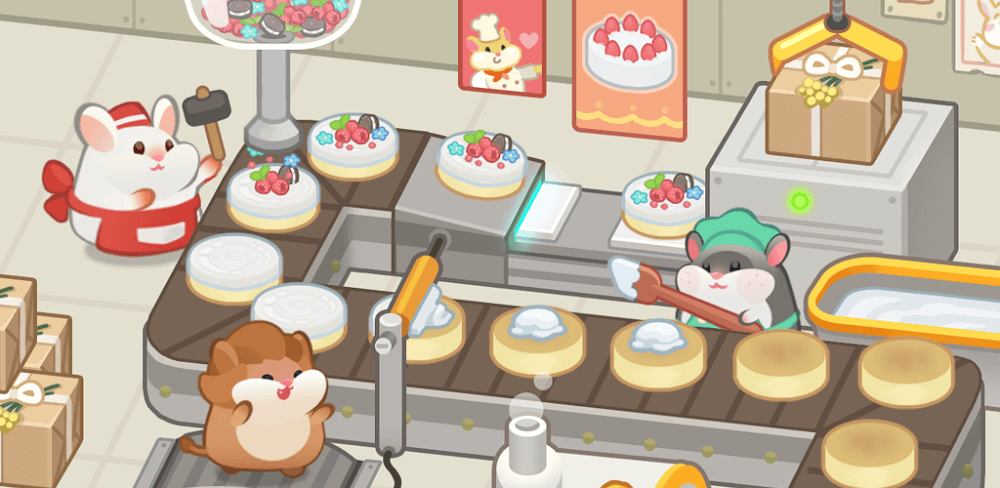 🔥 Download Hamster Cookie Factory Tycoon Game 1.19.3 [Mod Money