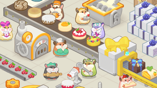 Hamster tycoon game – cake factory