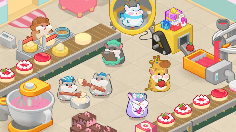 🔥 Download Hamster Cookie Factory Tycoon Game 1.19.3 [Mod Money