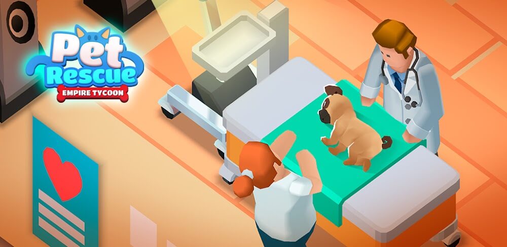 Pet Rescue Empire Tycoon v1.3.2 MOD APK (Unlimited Money) Download