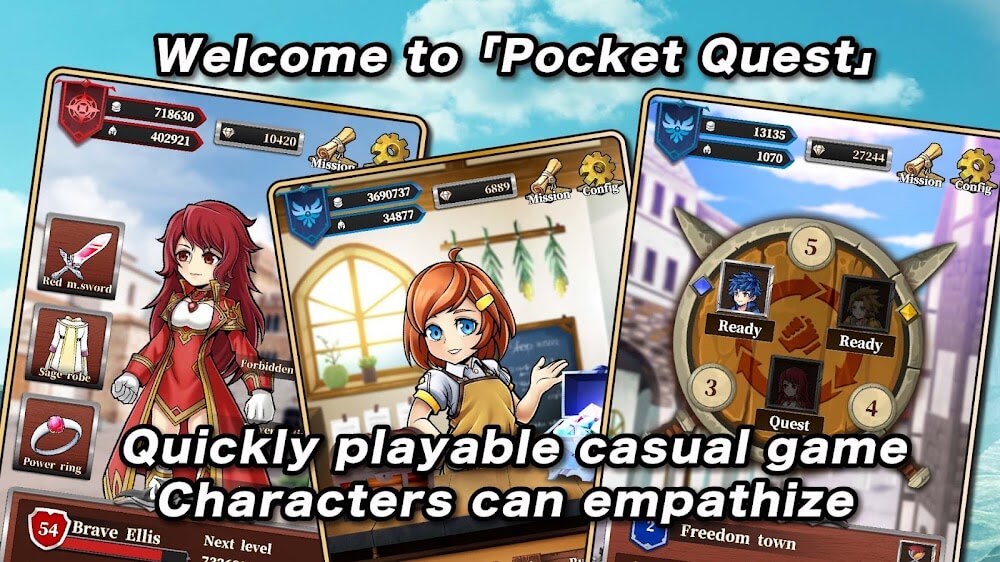 Pocket Quest Three Braves