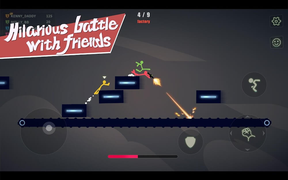 Stick Fight: The Game Mobile v1.4.29.89389 MOD APK (Mega Menu) Download