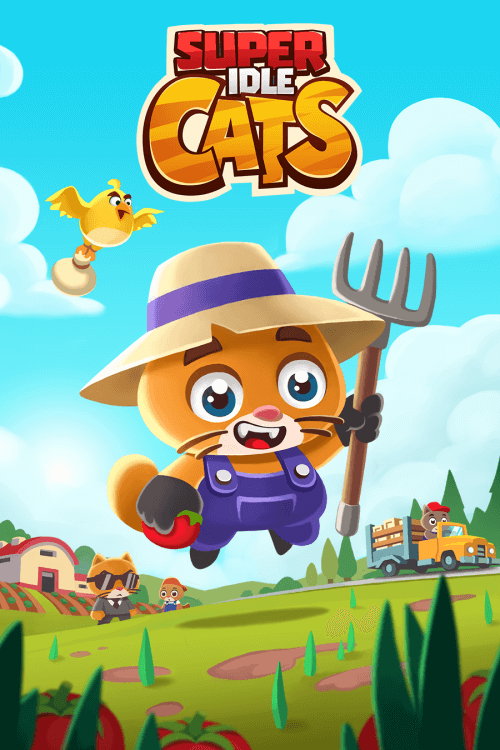 Super Idle Cats – Farm Tycoon Game